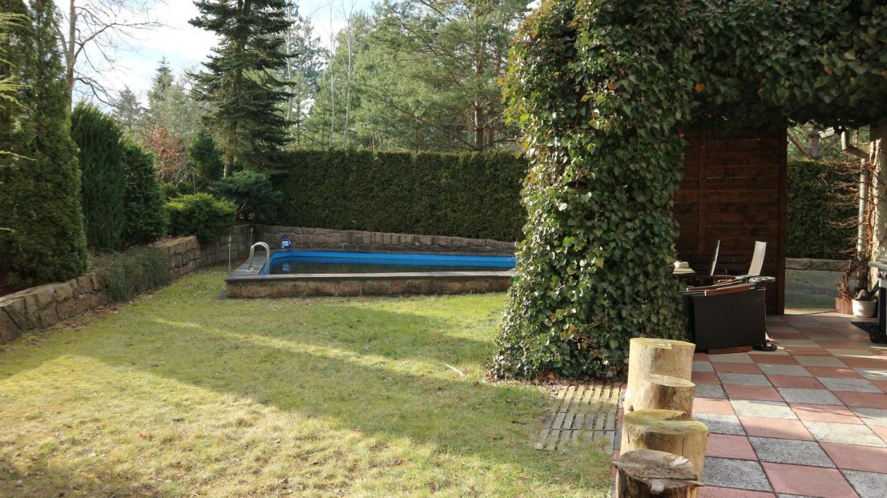 Ferienhaus Mit Pool Zum Traeumen Und Entspannen Fuer Alle Sinne Bad Schmiedeberg Ngoại thất bức ảnh
